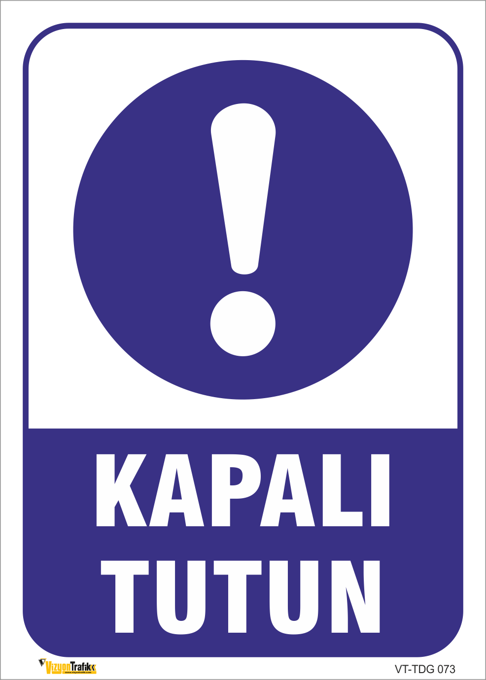 KAPALI TUTUN LEVHASI